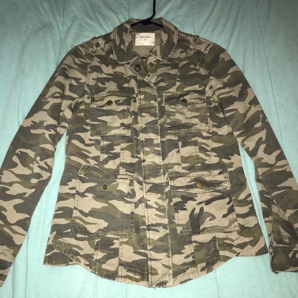 Camo Jean jacket
